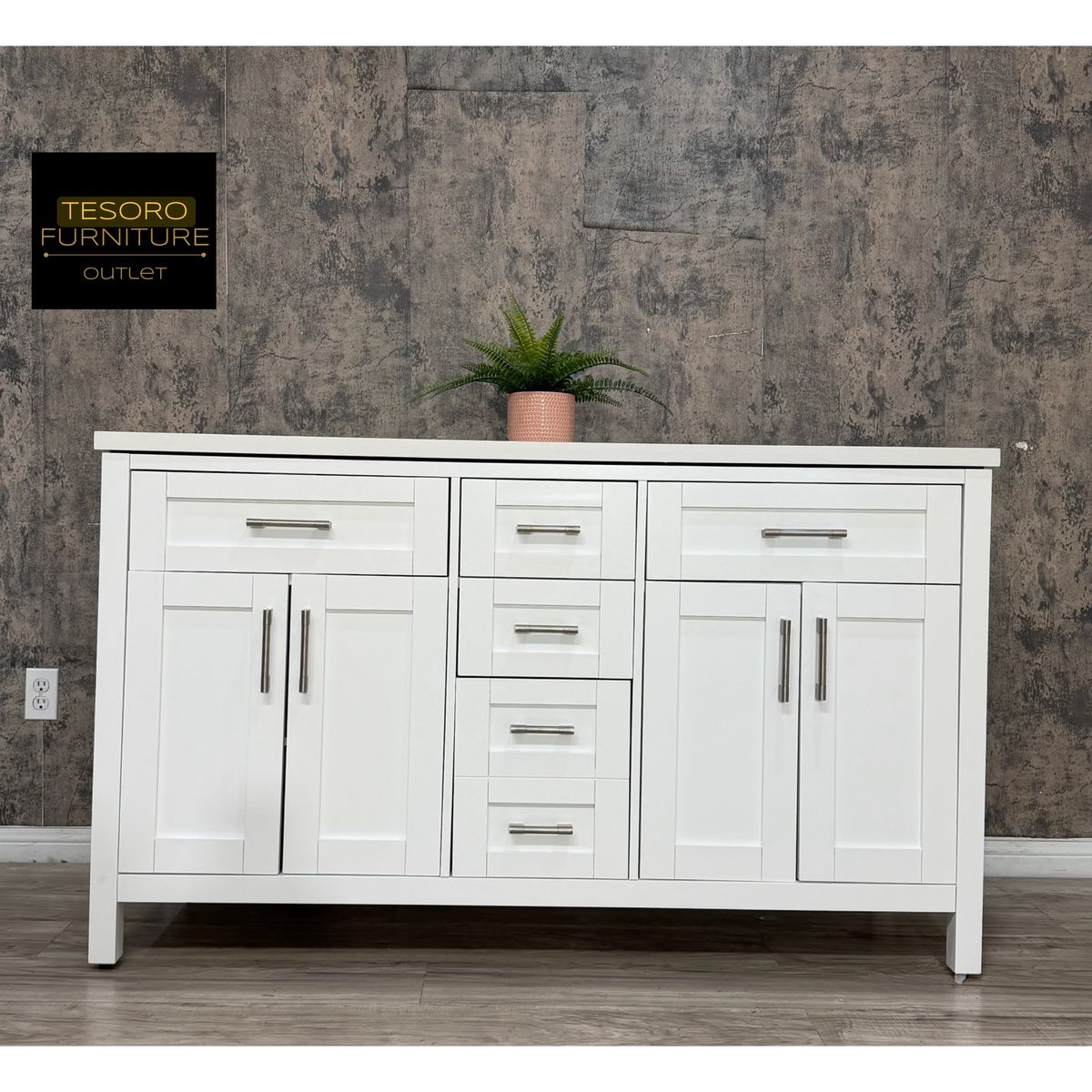 OVE DECORS 60” BATHROOM VANITY WE OFFER DELIVERY