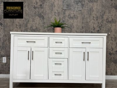 OVE DECORS 60” BATHROOM VANITY WE OFFER DELIVERY