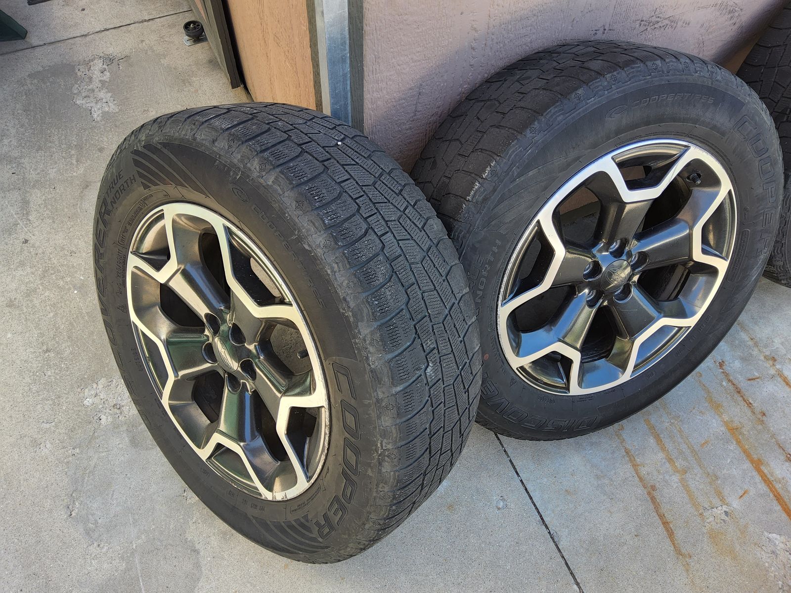 17 inch Subaru wheels