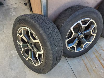 17 inch Subaru wheels