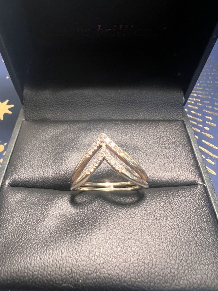 Rose Gold And Diamond Wedding Ring