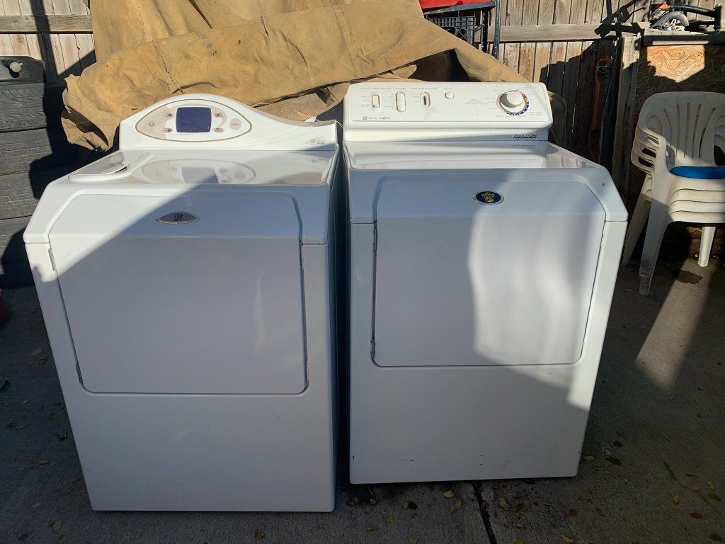 Maytag washer and dryer