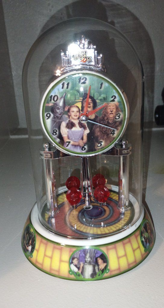 antique wizard of oz clock