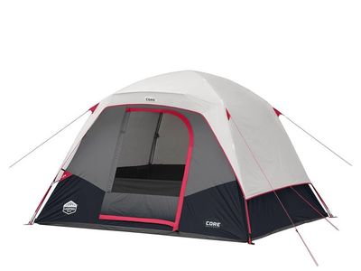 CORE 6 Person Lighted Dome Tent *New*