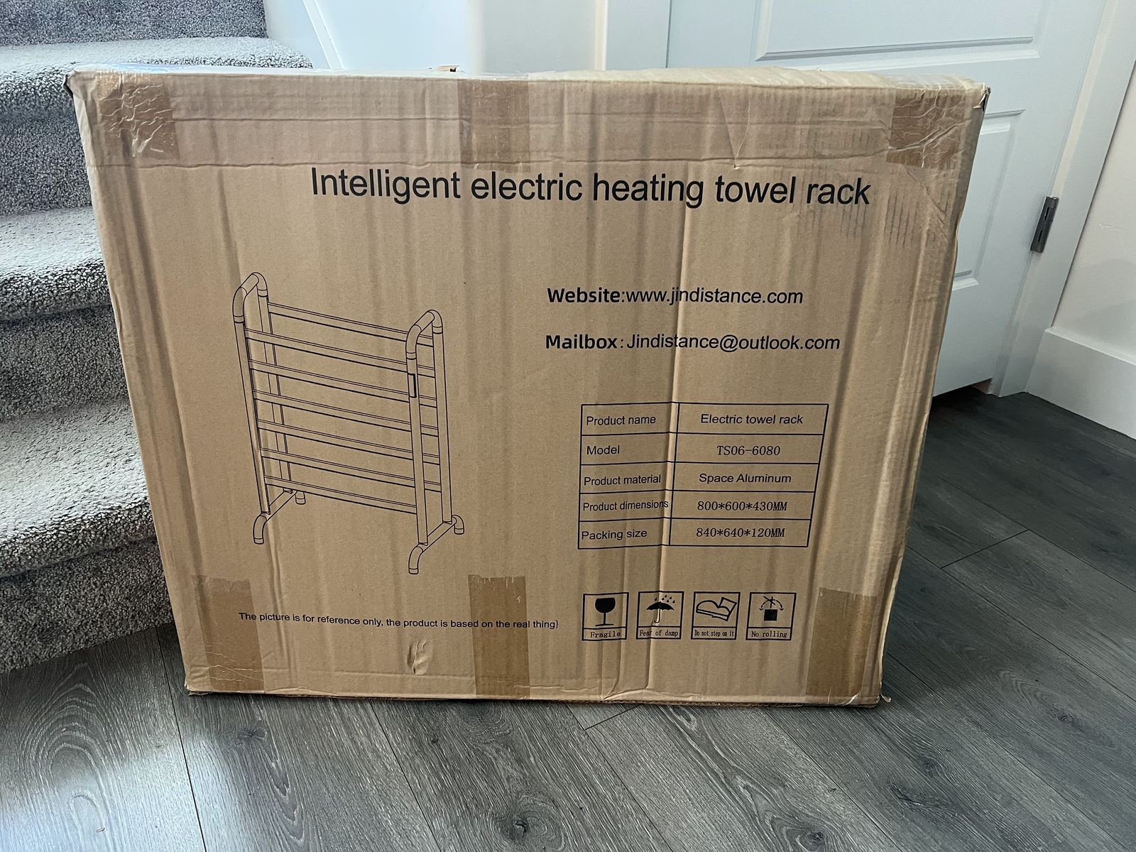 Electric Heated Towel Rack - Freestanding | New in Box