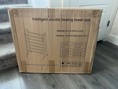 Electric Heated Towel Rack - Freestanding | New in Box