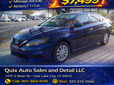 2018 NISSAN SENTRA SV