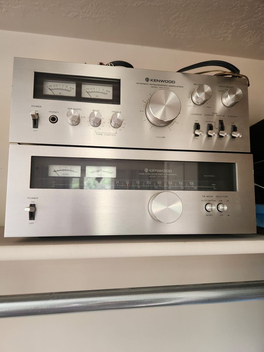 Stereo Equipment and Sirius Dock