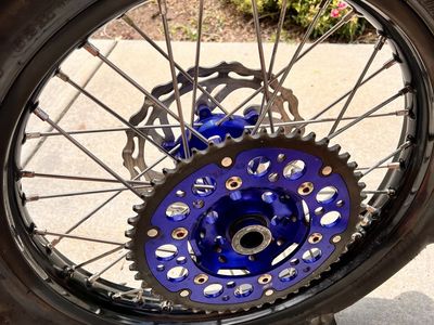 Yamaha 450 Paddle Tire And Rim