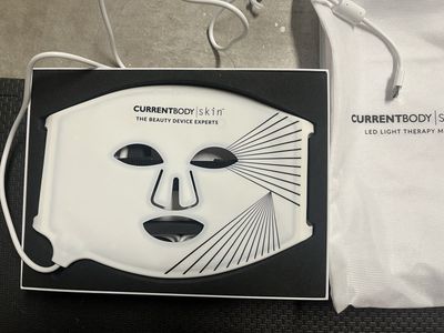 CURRENTBODY Skin LED Light Therapy Mask - Anti-Aging, Full-Face Treatment with Red & Near-Infrared Light