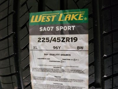 225/45r19 Westlake sa07 sport