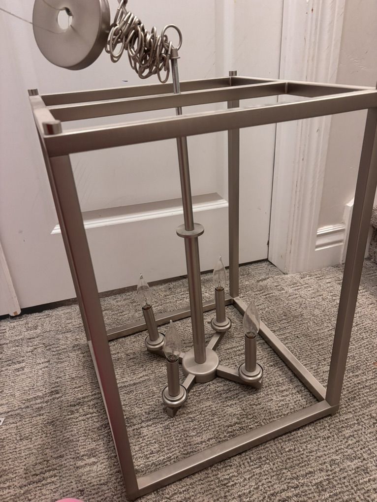 Beautiful Chrome Chandelier