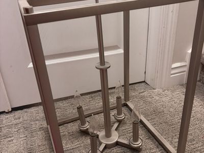 Beautiful Chrome Chandelier