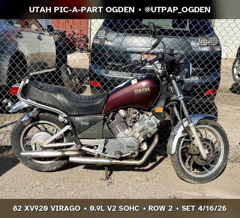 1982 Yamaha XV920 Virago Parts - UTPAP Ogden