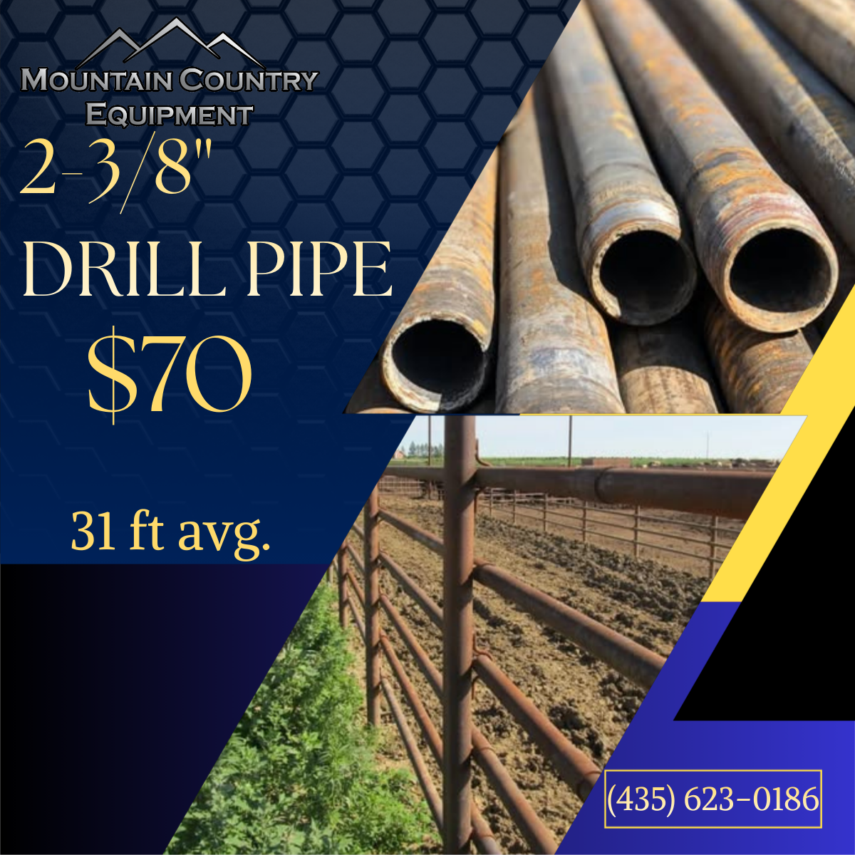 2-3/8" Drill Pipe