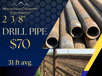 2-3/8" Drill Pipe