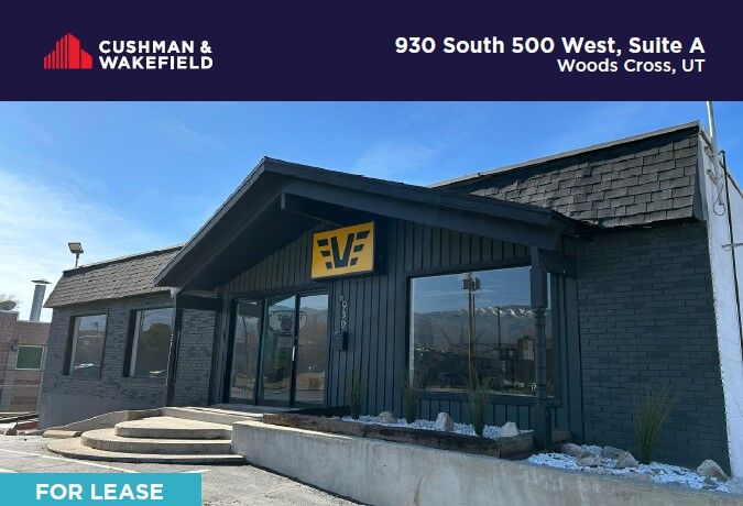 RETAIL SPACE AVAILABLE ON 5TH WEST IN WOODS CROSS