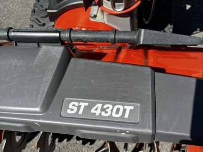Husqvarna ST 430T Track Snow Blower - Heavy Duty Orange