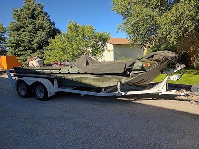 Duck and Fishing Boat