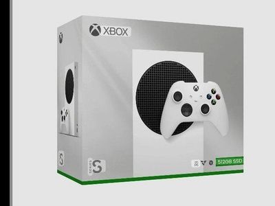 Microsoft Xbox Series S Console Bundle - White, 512GB SSD