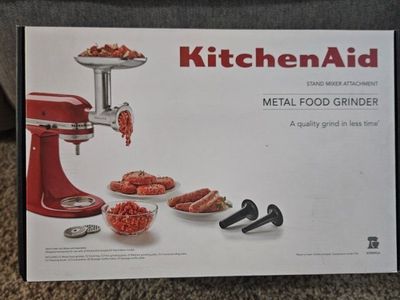Kitchen Aid Metal Food Grinder Attachment