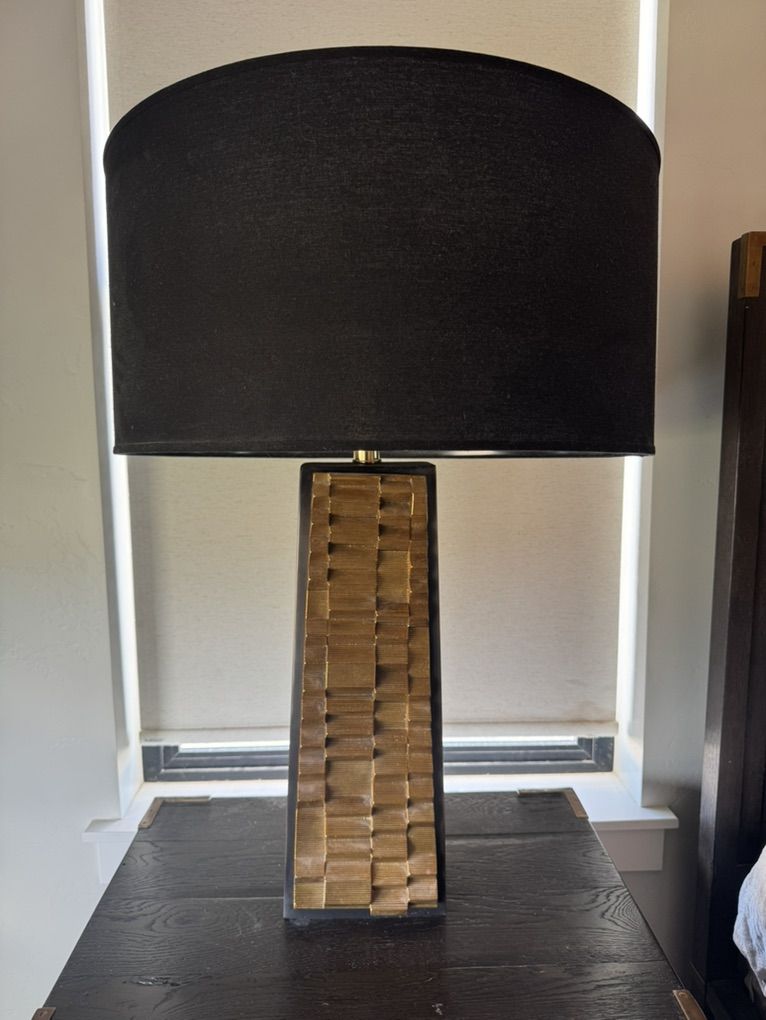 RH Brutalist Constructivist Table Lamps (2)