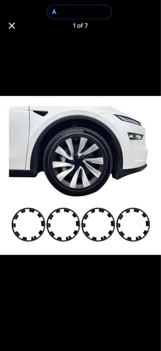 Tesla Model Wheel Rim Protector Cover Set