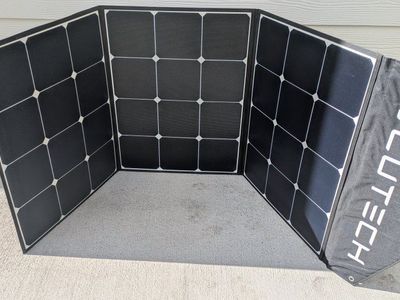 200w Portable Solar Panel - Sun Power Cells!