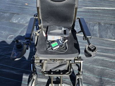 Pride Jazzy Passport folding power wheelchair with lithium battery