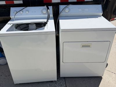 Whirlpool Heavy Duty Washer and Dryer