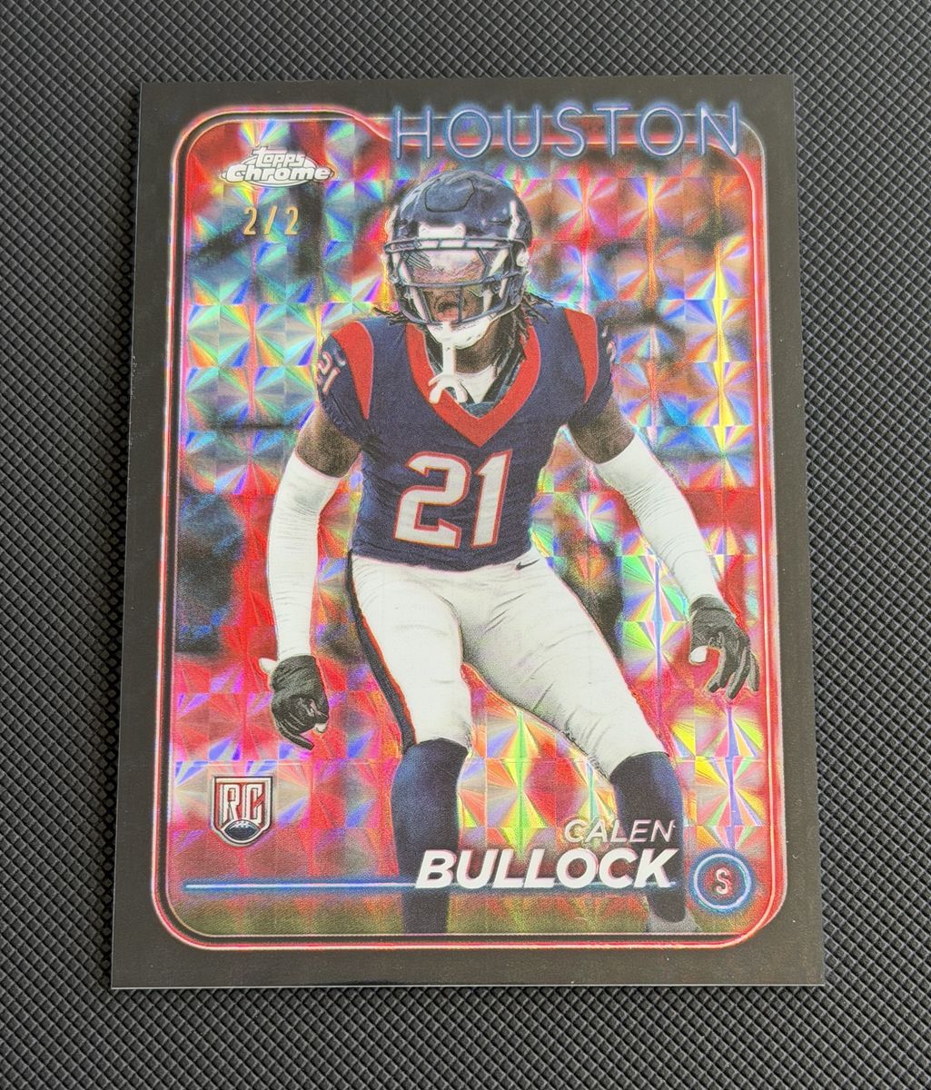 2024 Topps Chrome Calen Bullock 2/2 Rare