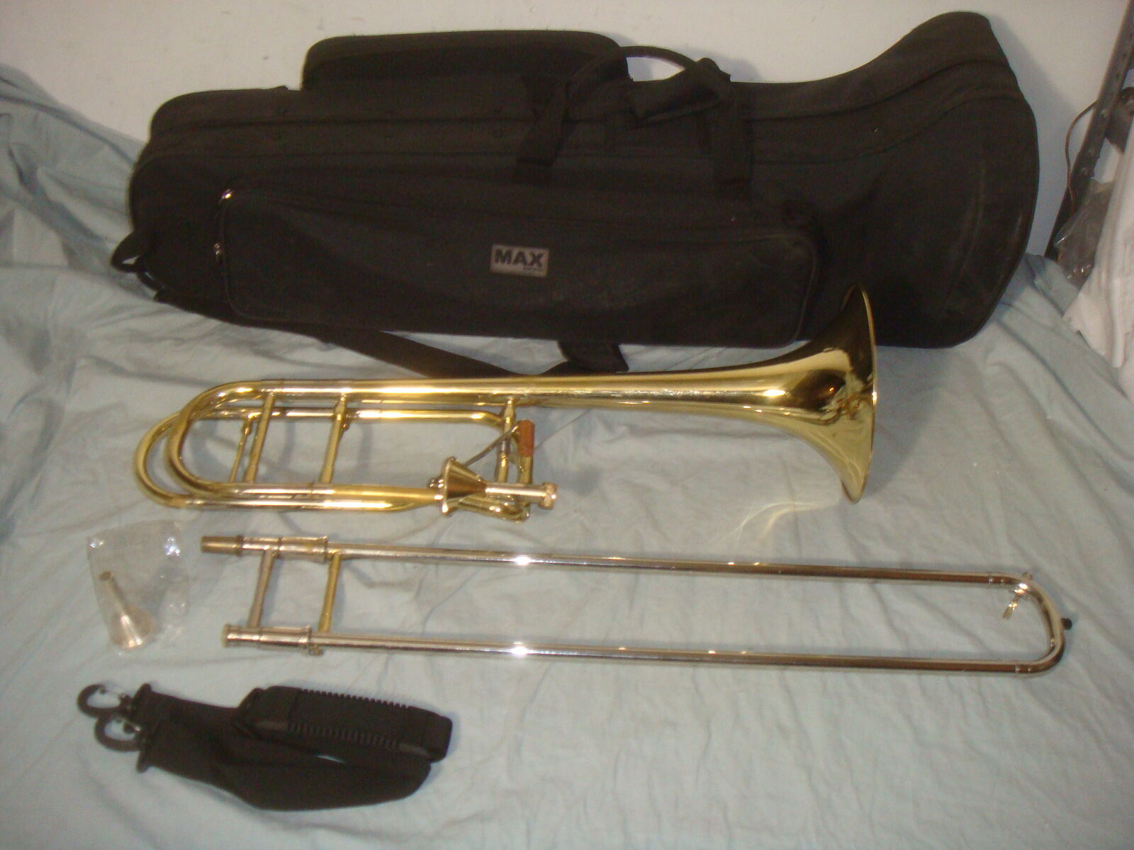 EDWARDS T350-E USA TENOR TROMBONE WITH AXIAL FLOW VALVE & MAX HARD CASE
