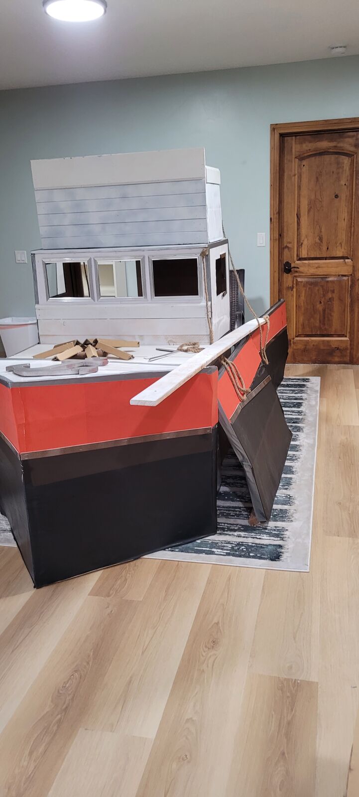 Fun Large inside boat