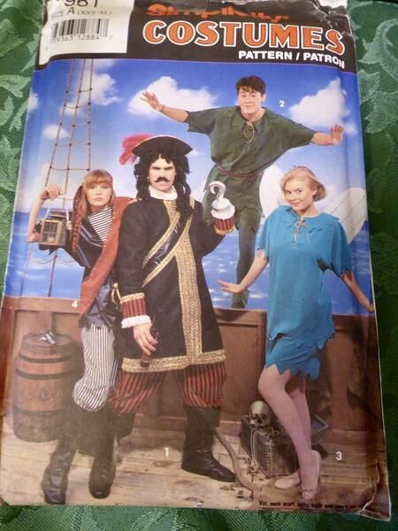 Several  Very Fun Vintage Halloween Costume Patterns In Several Sizes To Make And Sew