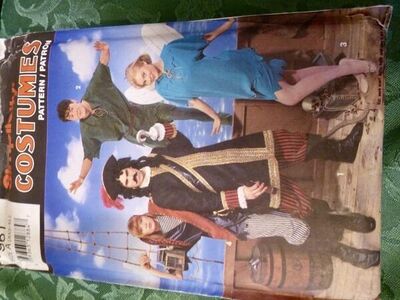 Several Very Fun Vintage Halloween Costume Patterns In Several Sizes To Make And Sew