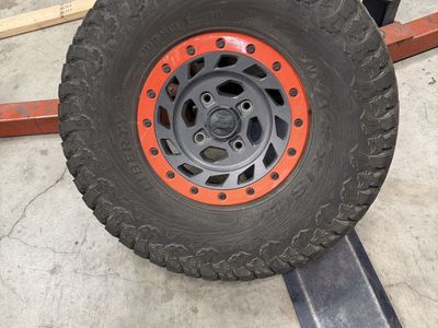 2022 Canam X3 XRC Spare tire and Bead Lock wheel