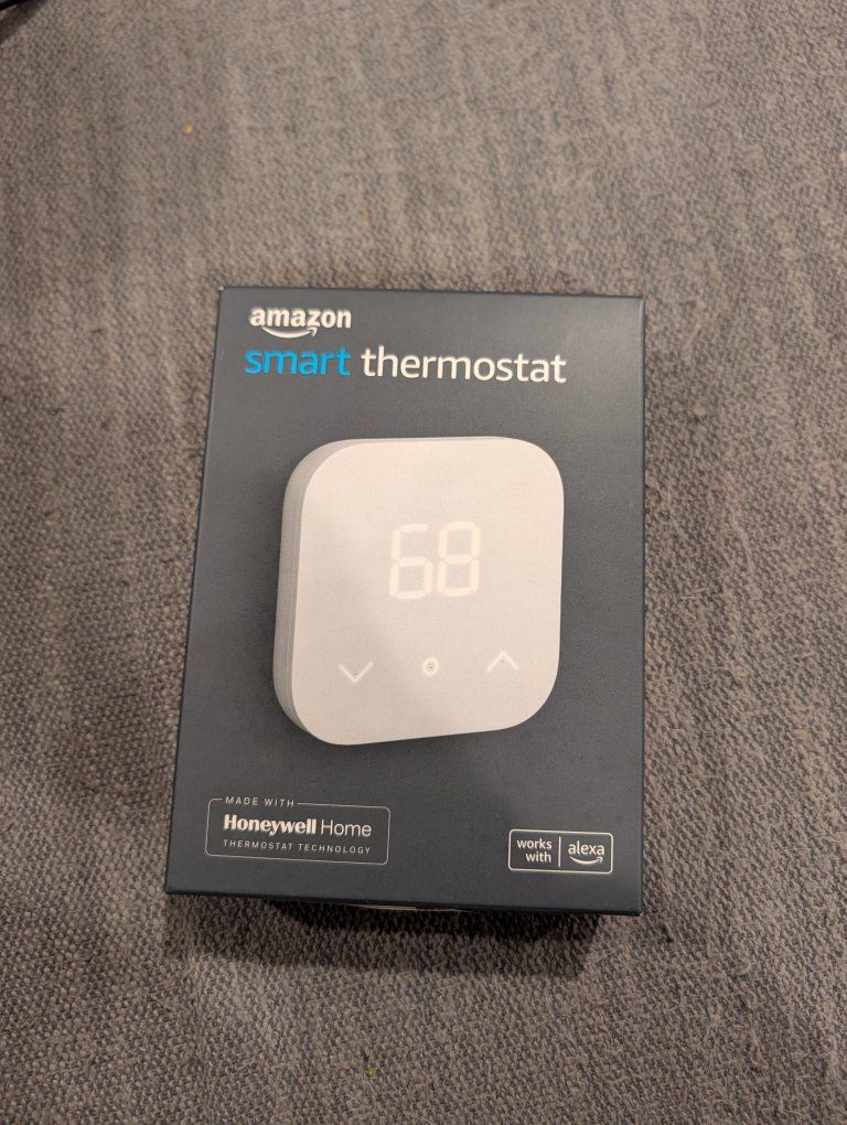 Amazon Smart Thermostat - Works with Alexa, Made with Honeywell Home Technology