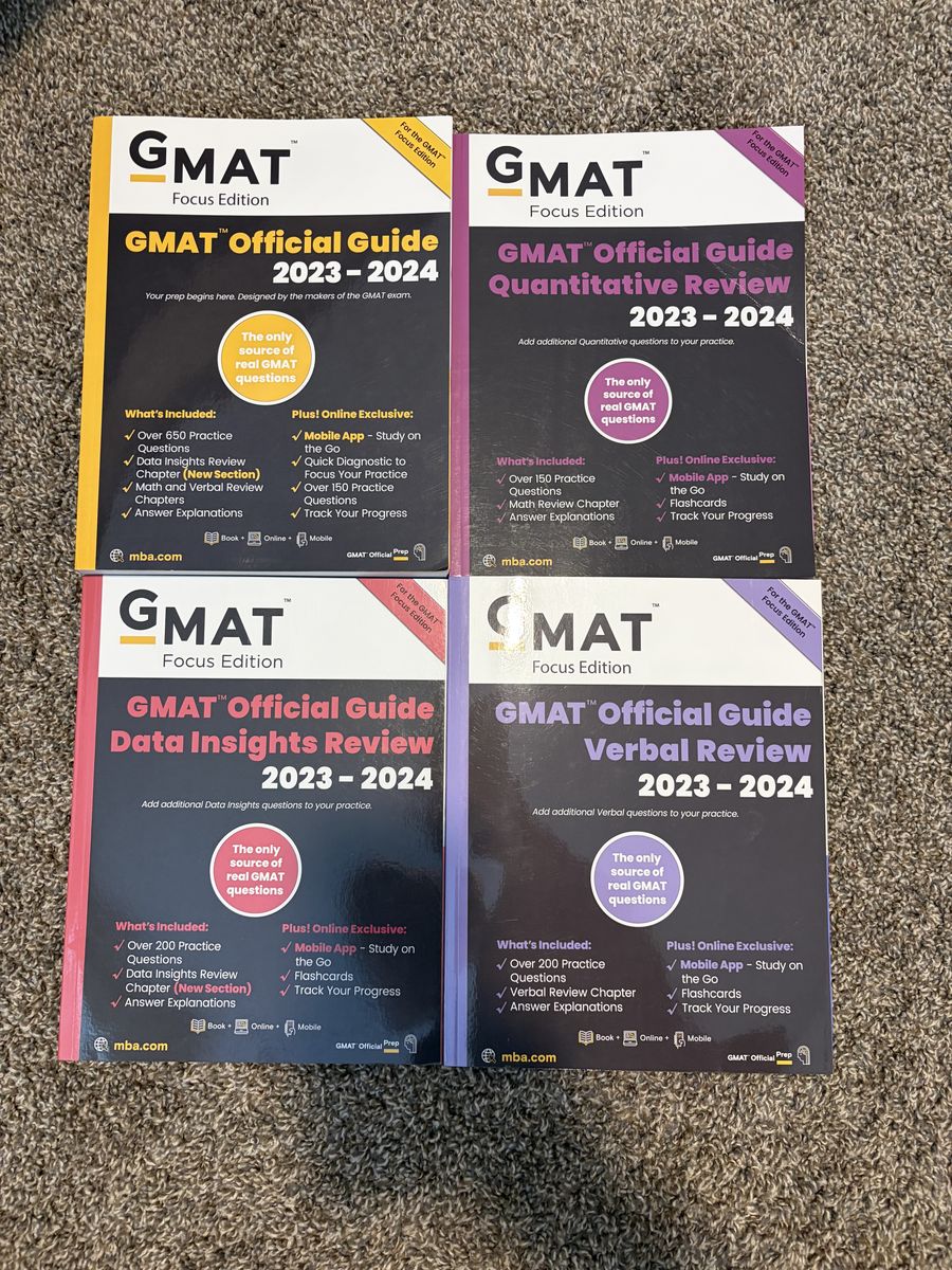 GMAT prep books