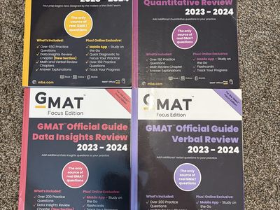 GMAT prep books