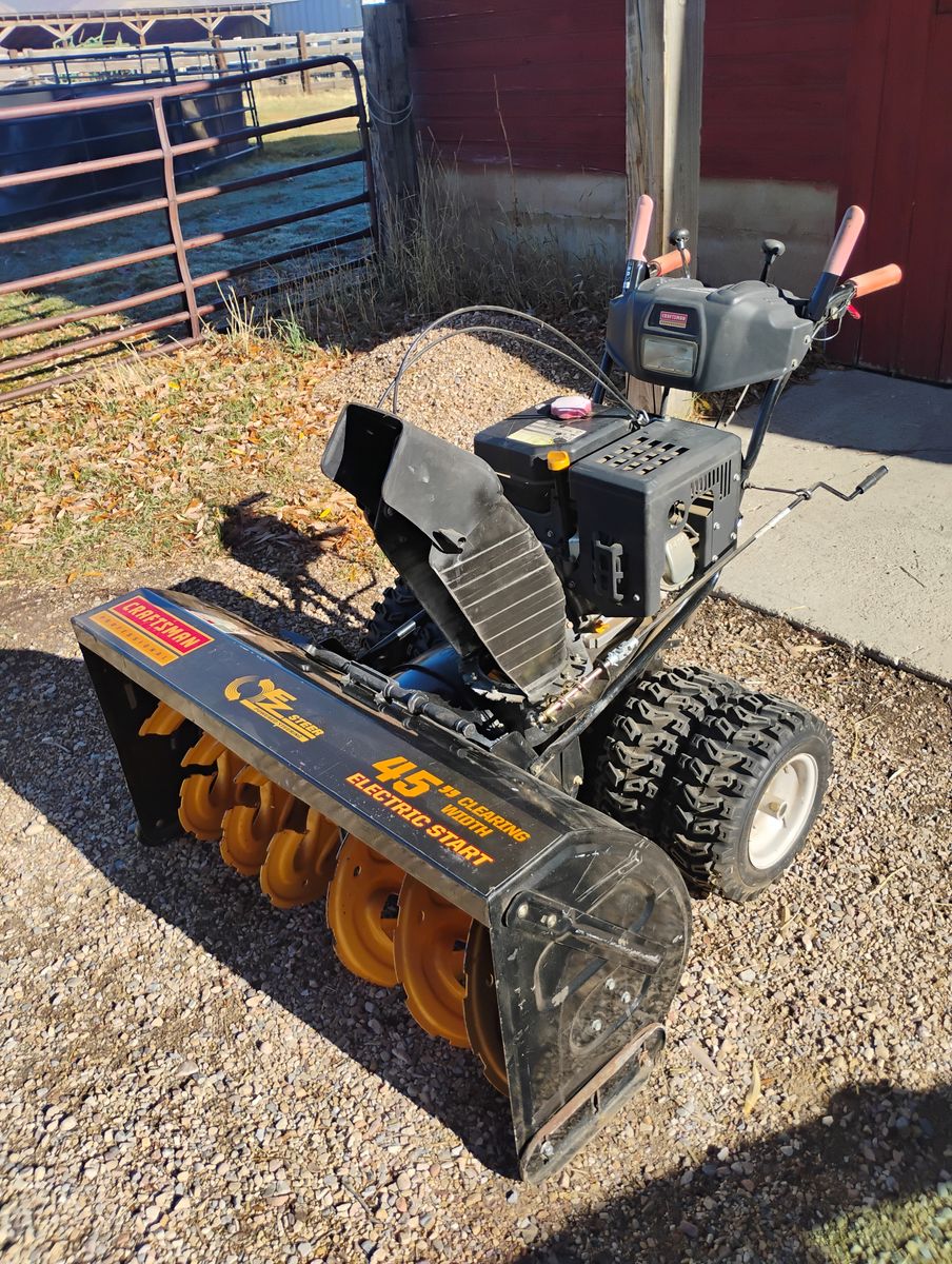 For sale or trade for riding lawnmower, preferably zero turn and a bagging system.  