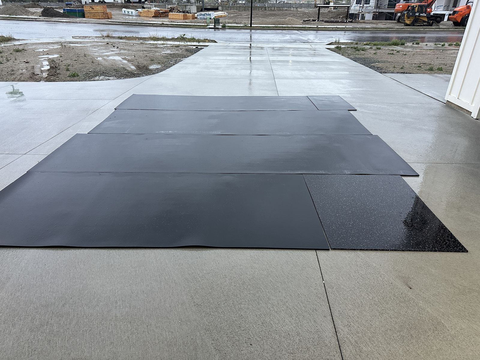 1/2" Rolled Rubber Flooring