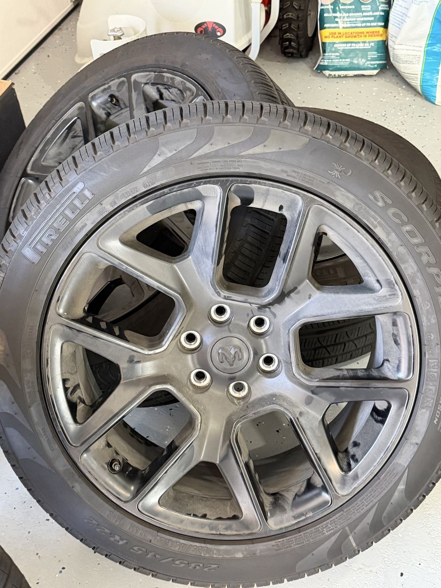 22" Wheels With Pirelli Tires