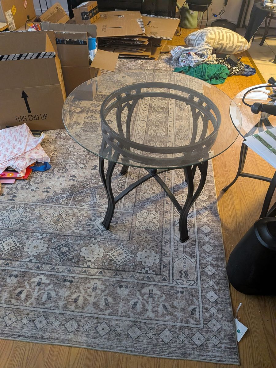 Coffee table and 2 end tables