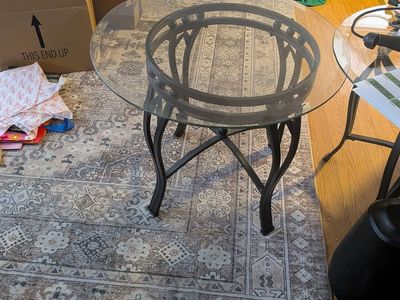 Coffee table and 2 end tables