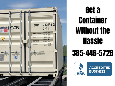 20' Shipping Container – Construction Equipment Storage – Fast Delivery