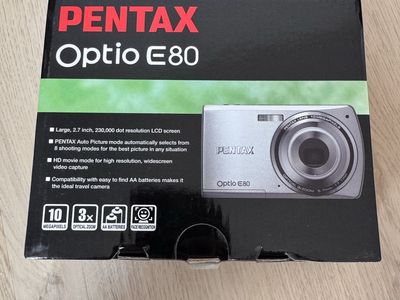 Pentax Optio E80 Digital Camera