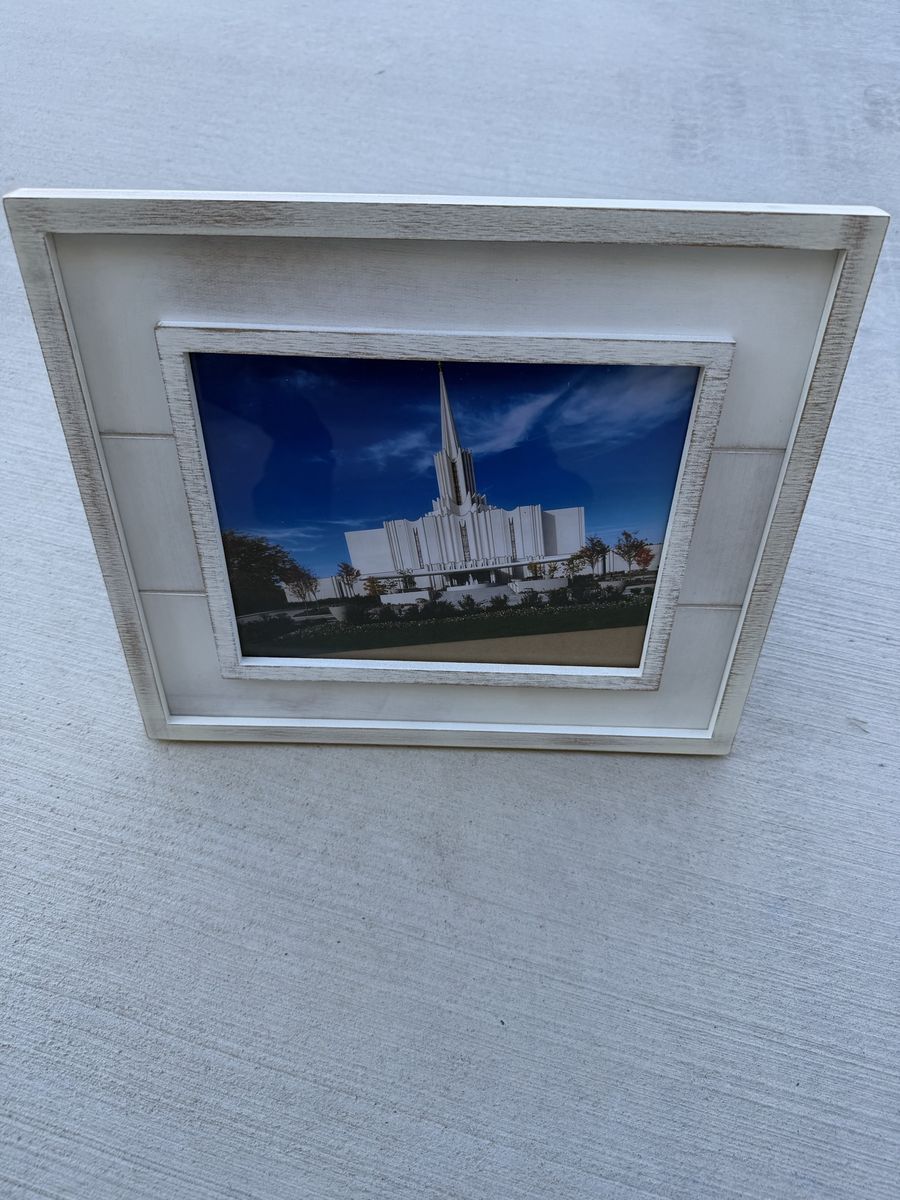 White Rustic Wood Frame
