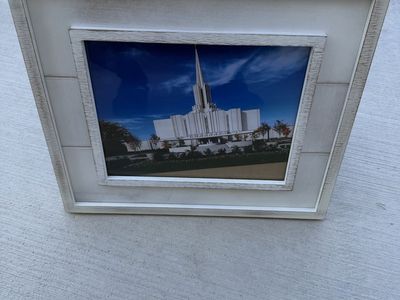 White Rustic Wood Frame