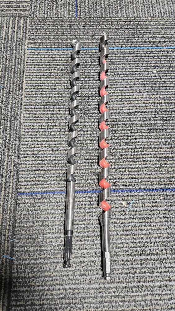 Milwaukee 48-13-5870 QUIK-LOK 7/16" Hex Shank Auger Bits, Set of 2