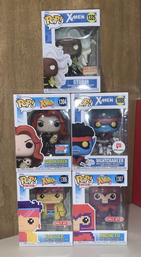 X-Men Funko Pop Set